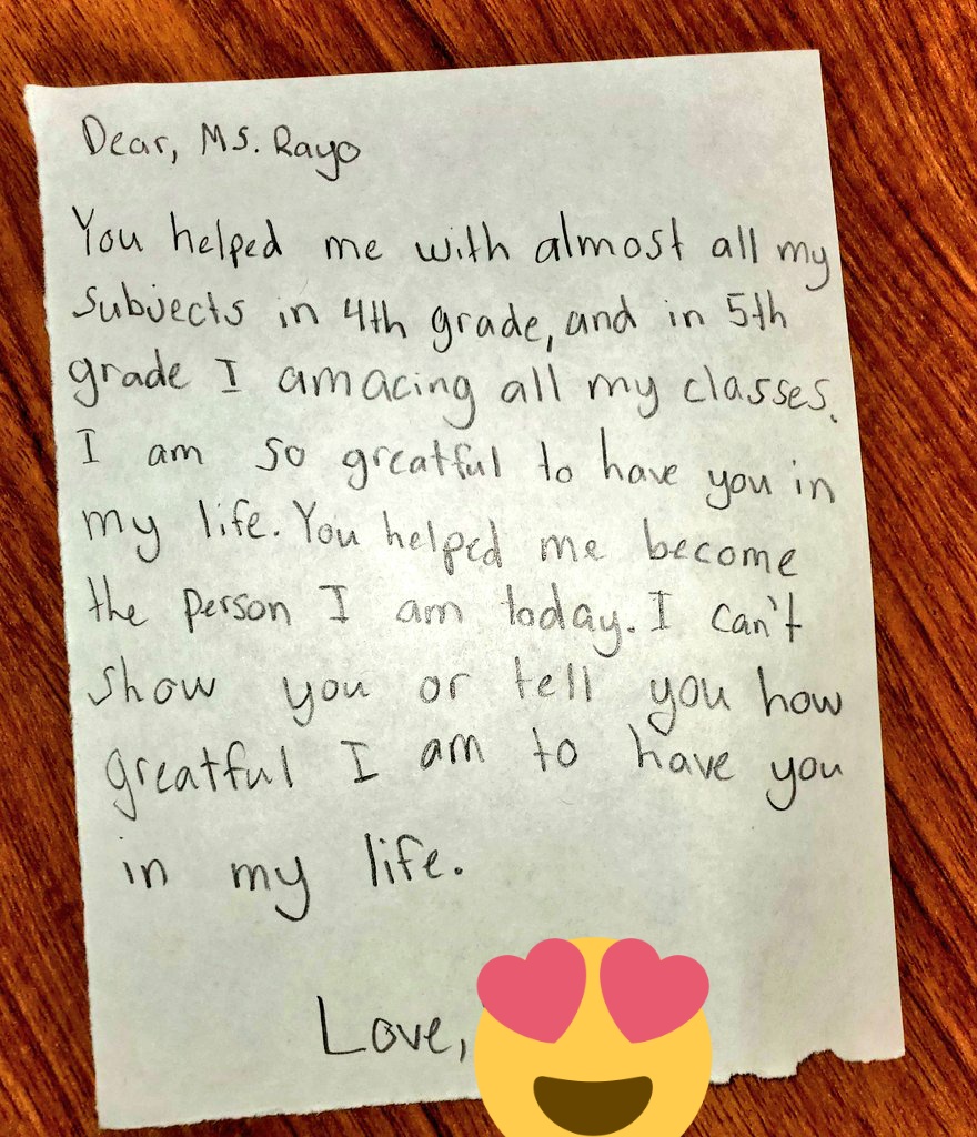 connierayo's tweet photo. This is just one of the many reasons I keep going 🥰. #kdepride #teacherlife #teachingthefuture https://t.co/IHm9hHKNDw