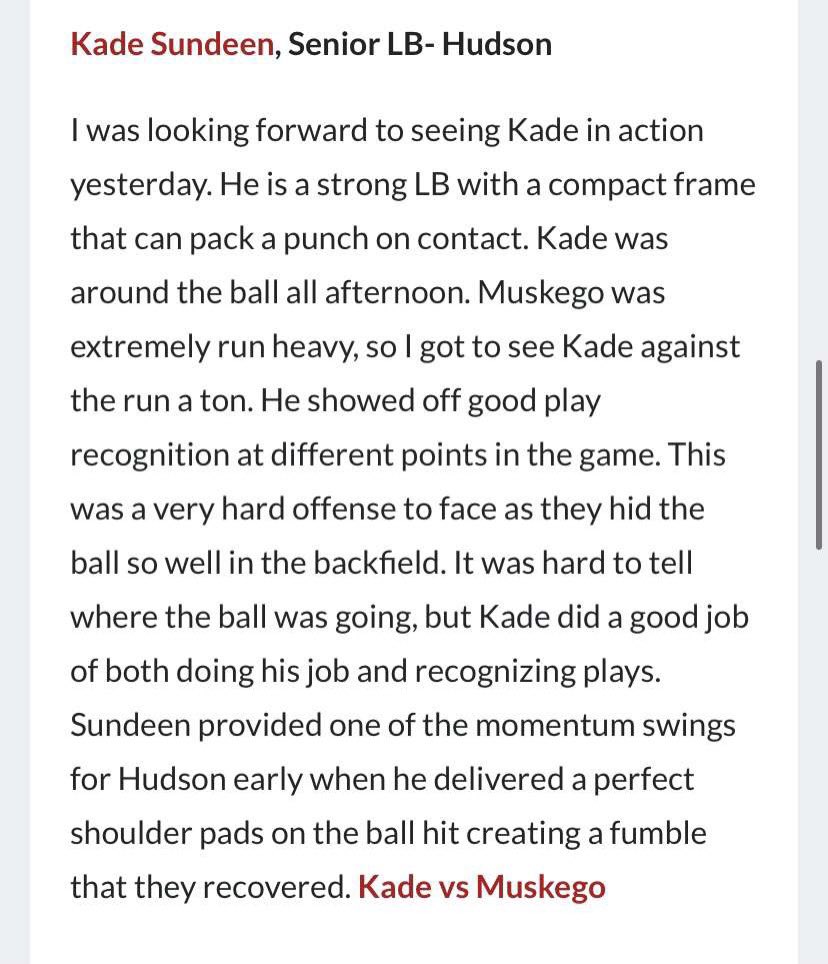 Kade Sundeen tweet media