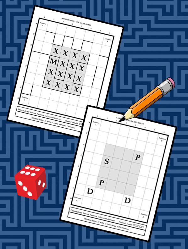 CreateEngTeach's tweet photo. Ever wanted to design your own booby-trapped maze? Check out Lord of the Labyrinth: a Theseus vs. the Minotaur strategy game. It has it all: swords, trapdoors, booby traps, potions, and the meanest monster of them all.  https://t.co/Ceyi0rVhUx  #mythology #gamifyedu https://t.co/Dc06BBdirF