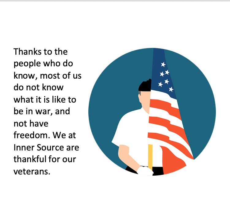 InnerSourceH's tweet photo. How do you thank a person for sacrificing for your freedom?  #veteransday2020🇺🇸 #freedomisnotfree #gratitude #sothankful https://t.co/Zt4rGQ9h2C