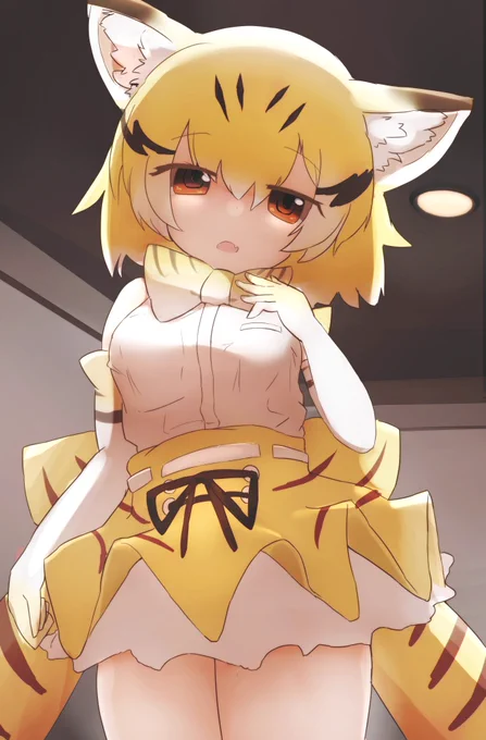 めろぬさんからラフを頂いてスナネコちゃん描きました!

～この世界のどこかに造られた超巨大総合動物園「ジャパリパーク」...のどこかにはふれあいコーナーとかあったり...?～
というイメージ

頂いたラフはリプ欄に!

#けものフレンズ 