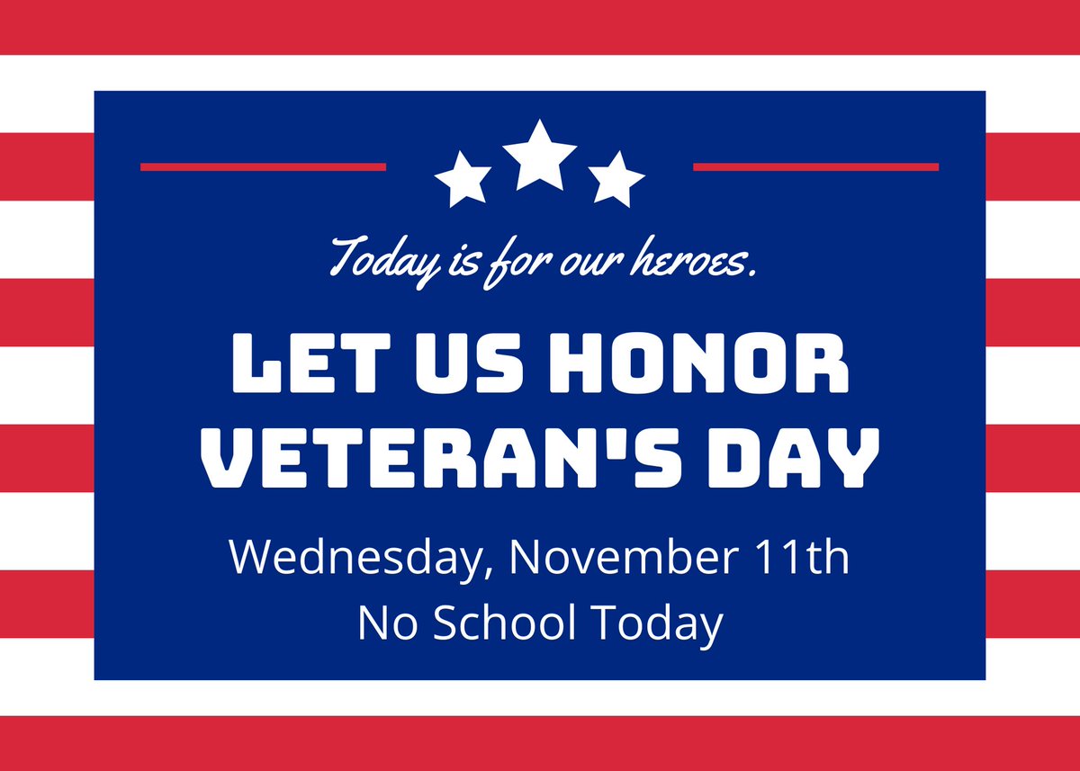 Happy Veterans Day!! Thank you to all our veterans for their service and sacrifice. 🙏🏼🙏🏼🙏🏼🙏🏼🙏🏼❤️❤️❤️❤️❤️❤️❤️❤️#veteransday #proudtobelbusd #lancernation @LBSchools <a href="/MonaMerlo11/">Mona Merlo</a>