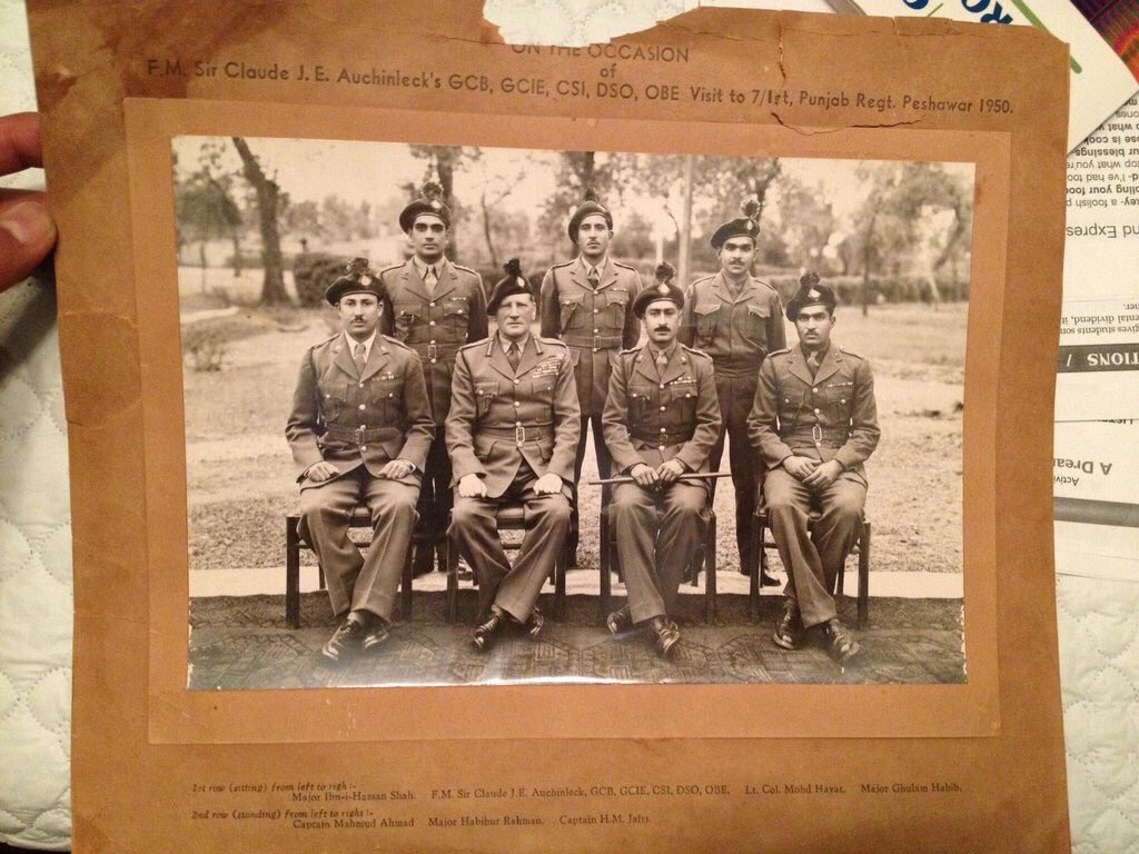 My maternal Grandfather, Ibn-Hasan Shah, seated bottom left. (pic via  @sulemaan)