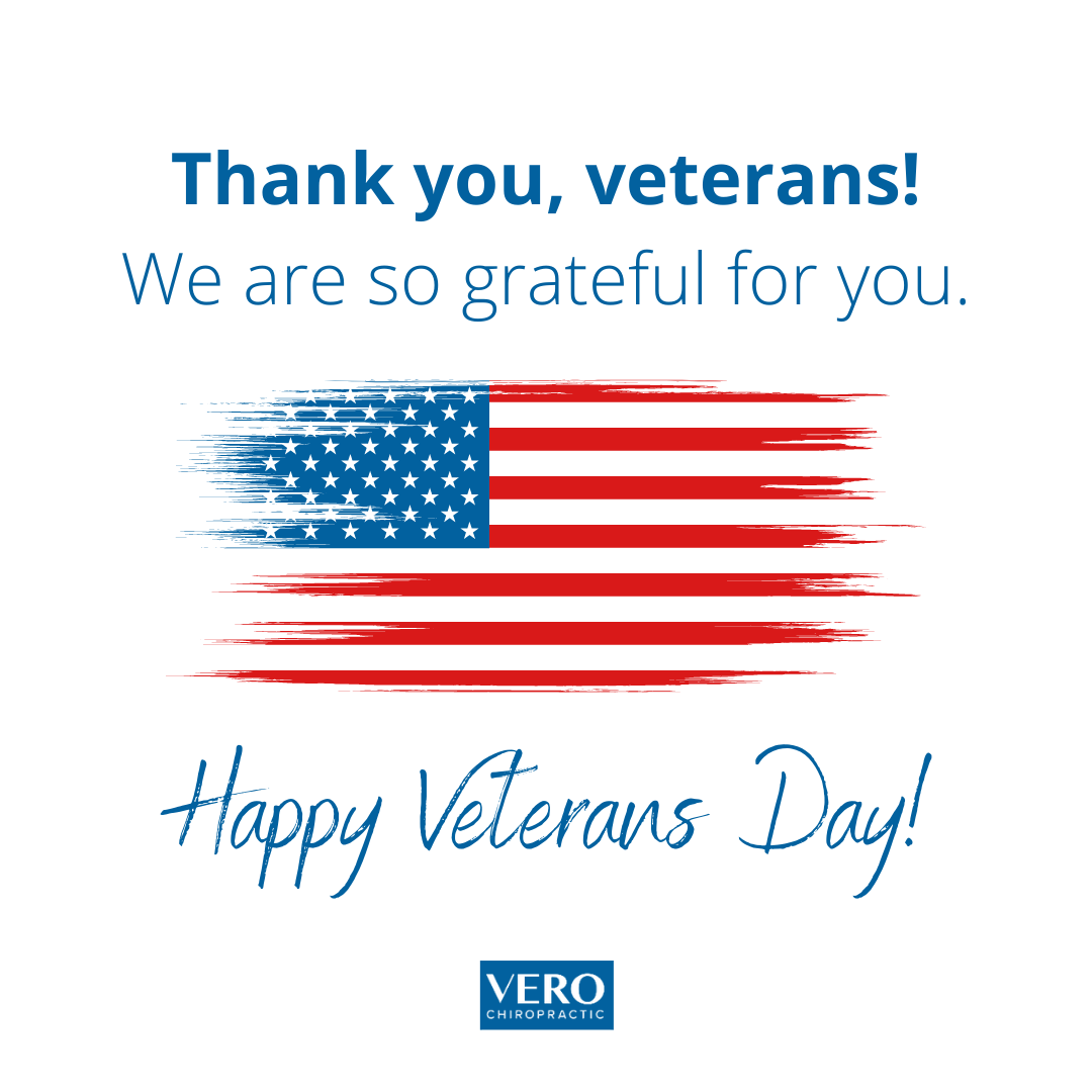 Vero_Chiro's tweet photo. Happy Veterans Day! 💙 Thank you to all who have served to make us a better country. https://t.co/4dsmgDrxh1
