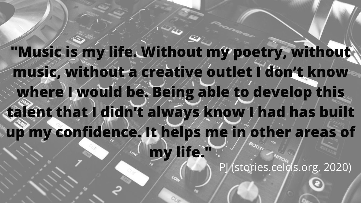Read more about the importance of creativity here: stories.celcis.org/creative-notes/

Musicares is a partnership between <a href="/scottishmusic/">Scottish Music Centre</a>'s <a href="/musicplusmentor/">Musicplus+</a> and <a href="/TheSoundLab_Gla/">The Sound Lab</a>