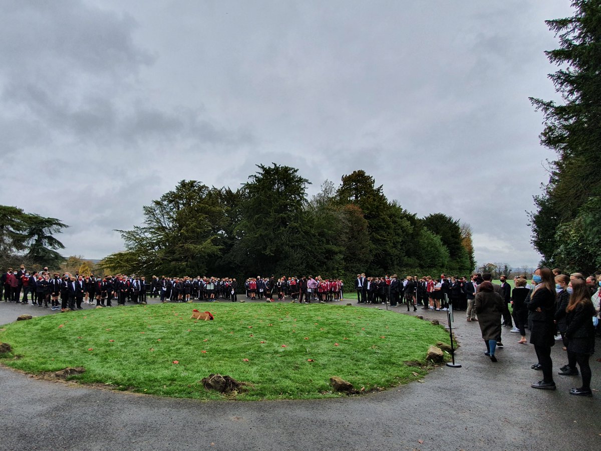 For Remembrance Service we had readings from a number of our Prep and Senior pupils and the Last Post was played beautifully by a member of our Sixth Form #lestweforget2020 #RemembranceDay2020