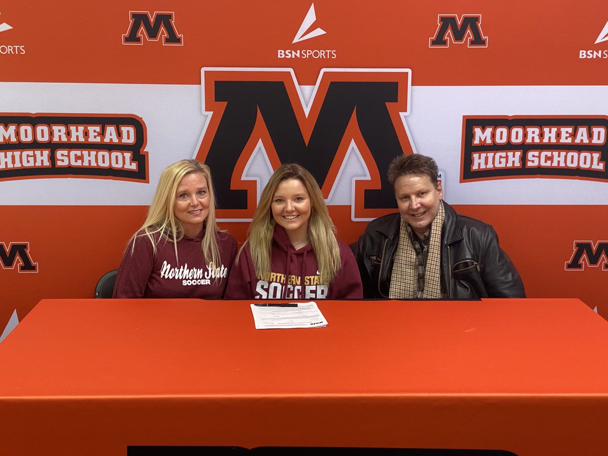 Congrats to Chloe Strom on her commitment to play Soccer at Northern State!