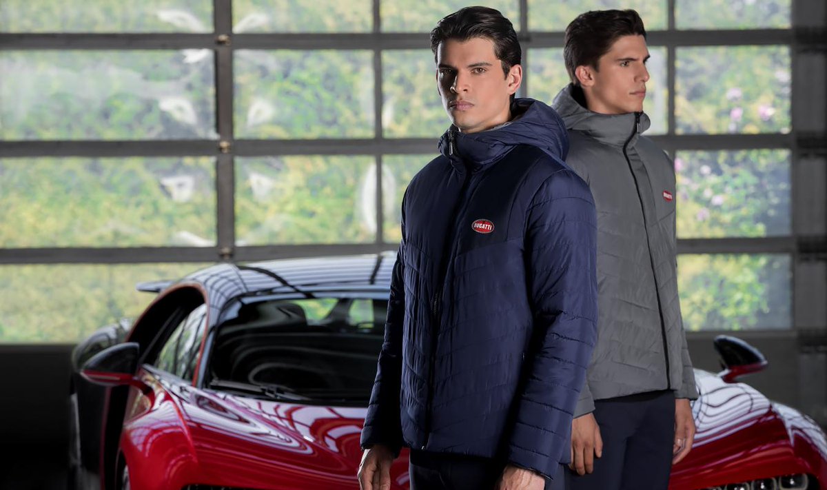 Bugatti's tweet photo. #BUGATTI drivers and fans, get ready for wintertime with our latest outerwear in the traditional BUGATTI colors. Available on our website. 

#BUGATTILIFESTYLE #AUDES #AUDESGROUP https://t.co/wdv4lGdsJD