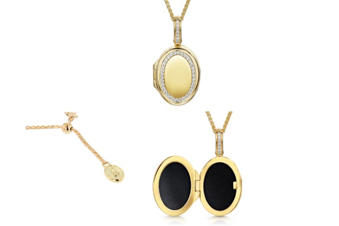FirecrackerBall's tweet photo. Made exclusively for Phillip Stoner The Jeweller, this is your chance to own an exquisite 18ct yellow gold hinged locket with space for two photographs. The locket has been meticulously pavé set with round brilliant cut diamonds. Find out more here > https://t.co/bOjAP1RQZp. https://t.co/l6Psop0vDx