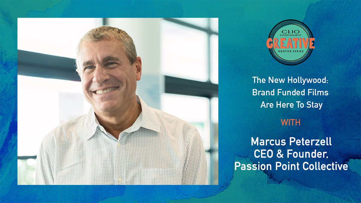 The_Clios's tweet photo. The Promise of Brand-Funded Films, and How to Do Them Right with @MarcusPeterzell of @PassionPointCol: https://t.co/kLBUtv7AjR

This piece is part of the #ClioEntertainment Creative Mentor Series, a video learning initiative for entertainment marketers to share their passions. https://t.co/NXG5OShpY2