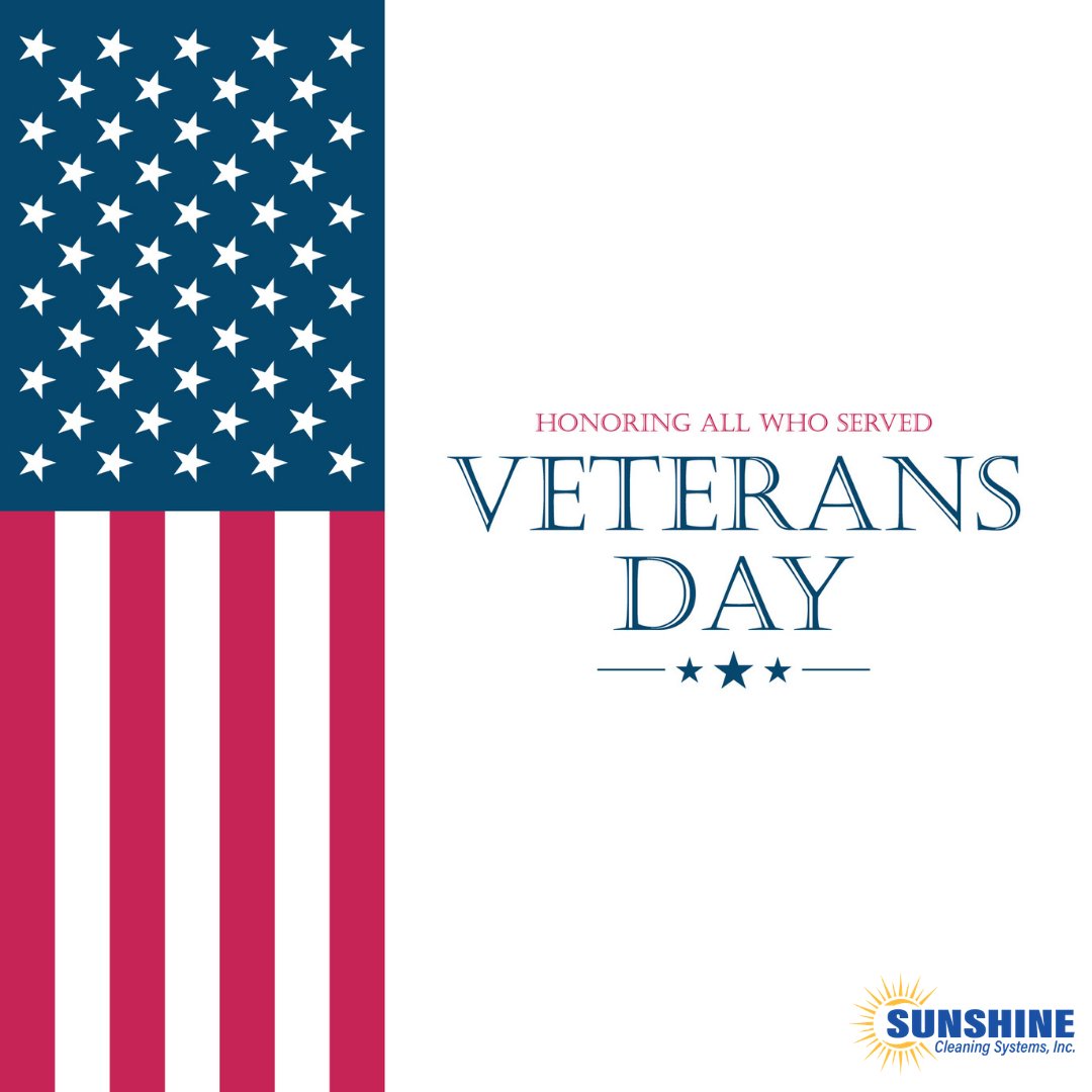 Sunshine_SCSI's tweet photo. Happy veterans day! THANK YOU to all of the men and women who have served our country. Sunshine salutes you! 🇺🇸 

#brighterdays #fortlauderdale #thankyou #veteransday #grateful #appreciationpost #usa #thankavet #service #honor #freedom #respect #salute https://t.co/a9zEgujMPw