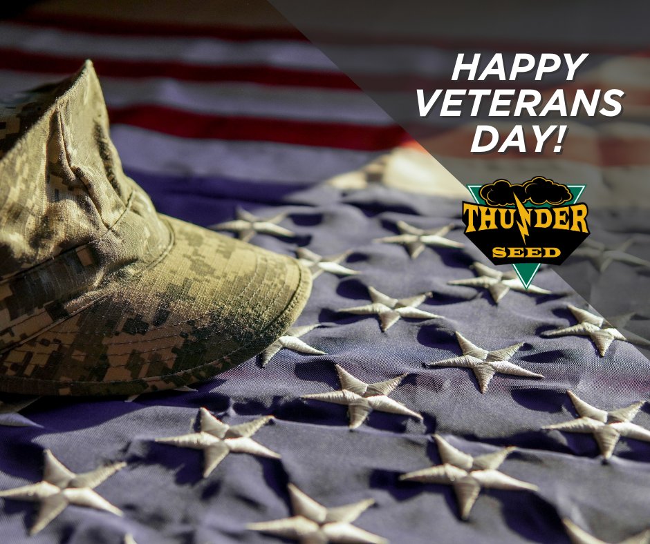 thunder_seed's tweet photo. Happy Veterans Day from Thunder Seed! 🇺🇸
.
We honor and appreciate all who have served our country! https://t.co/ajIJQiR5PI