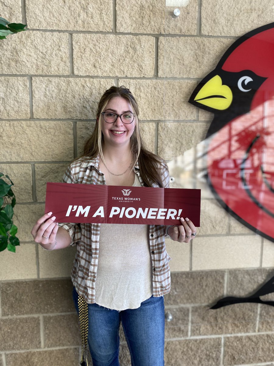 PHS_Cardinals's tweet photo. Congrats 🎊 to Molly McHugh on her acceptance to @UNTadmissions and @txwomans !! https://t.co/89iTLQV527