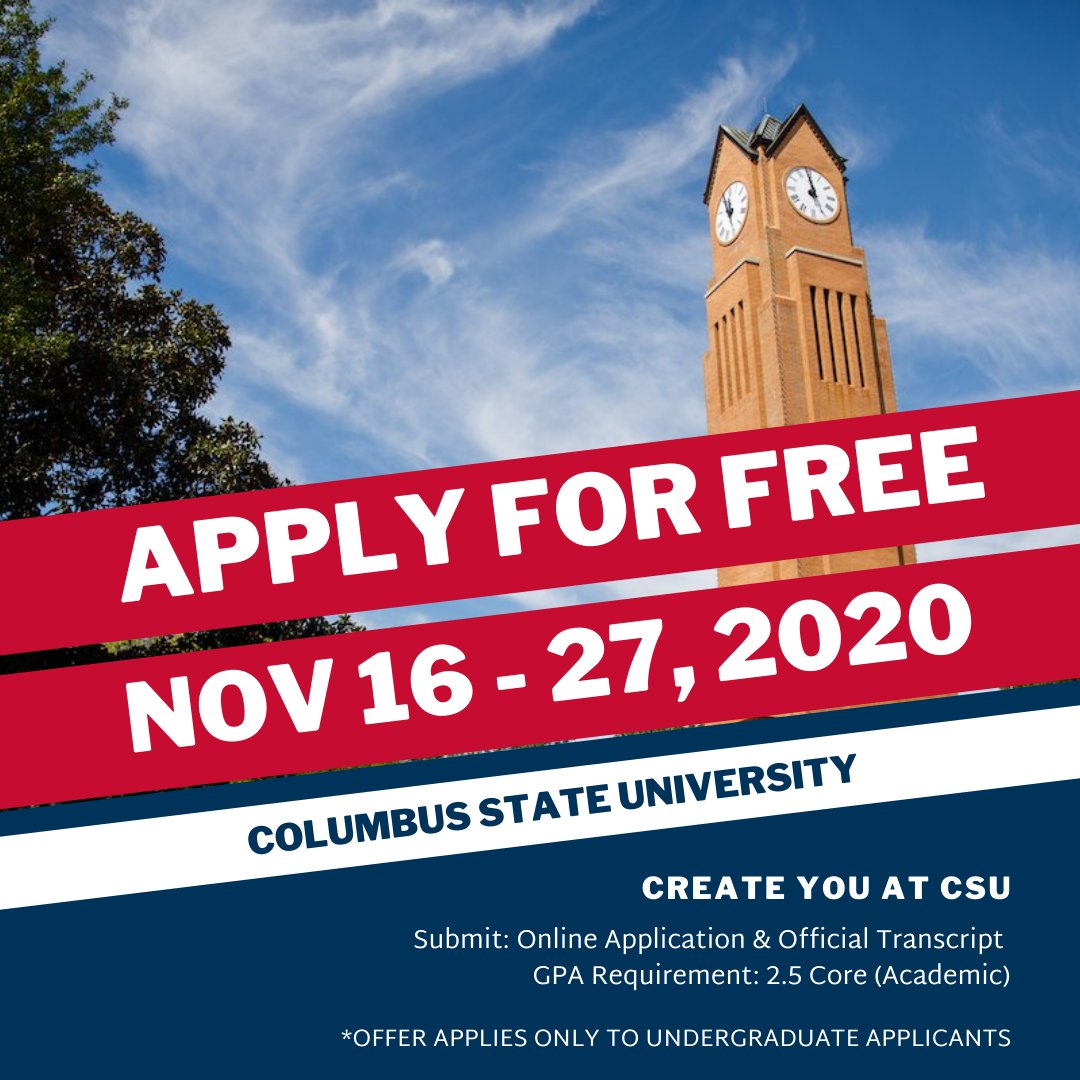 Columbus State University tweet media