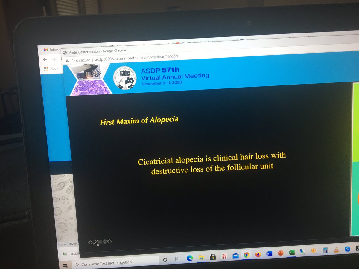 tonitatirado's tweet image. #dermpath #ASDP20 How to know you have a cicatricial alopecia 1