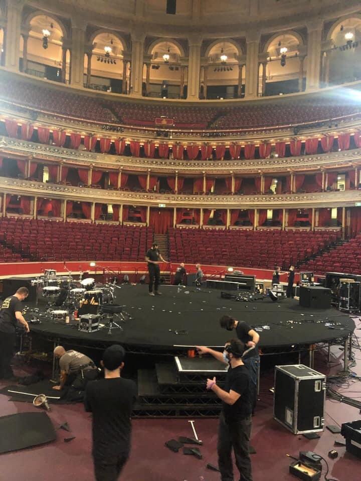 It was a huge privilege to provide crew for #niallatthealberthall A fantastic gesture by Niall Horan to donate proceeds from this pay per view stream to his touring crew- and also creating work for us in these difficult times. #WeMakeEvents