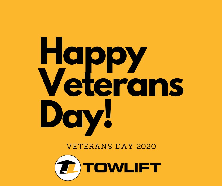 Towlift's tweet photo. We salute you and your sacrifice for freedom. #veteransday https://t.co/tP8vWAQXJu