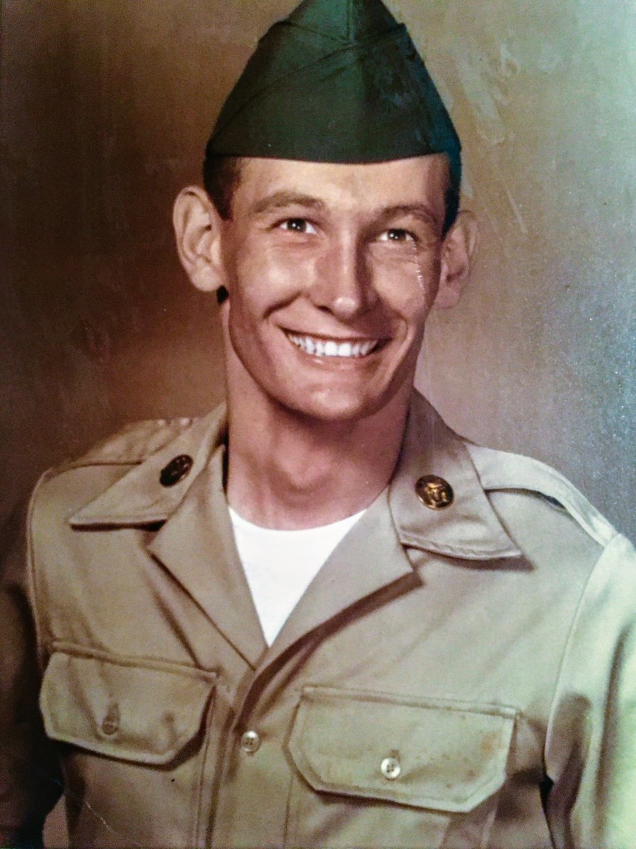 ALTrainNetwork's tweet photo. Theron C. Dawson, Jr. served in the Vietnam war. T.C. was an E5 in the Aviation 1 of the U.S. Army. Thank you for your service! #WednesdayAtWork #VeteransDay2020 https://t.co/fvqOELF3Yk