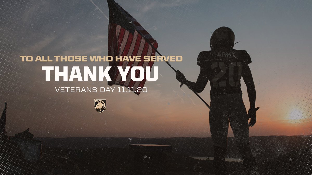 We're humbled by all our #Veterans for their dedication and duty to our country 🇺🇸

#GoArmy | #VeteransDay