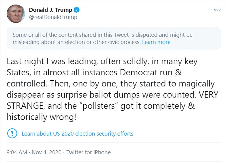 I am not completely dismissing the idea that Trump's rhetoric can be inflammatory (it is one of his known faults). He has been loud and often obnoxious his entire presidency; he doesn't have a socially accepted filter. That does not equate with undermining democracy.