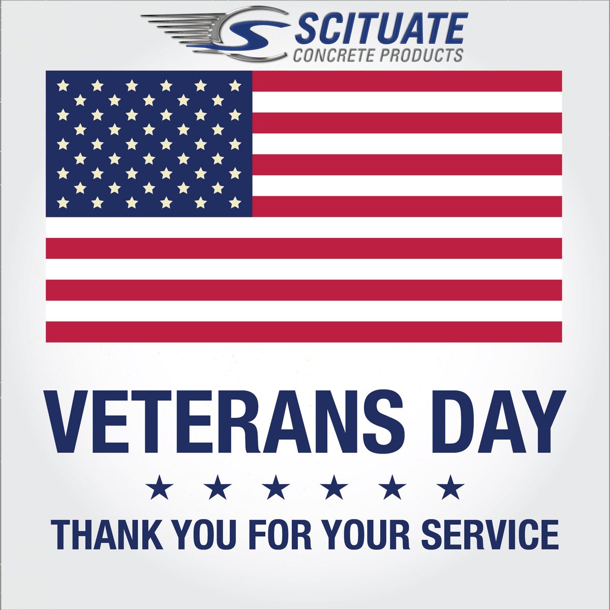 Thank you to all the Veterans and Active Military for your service. #veteransday #veteransusa #thankyou #supportourveterans #military #concrete #construction #precast