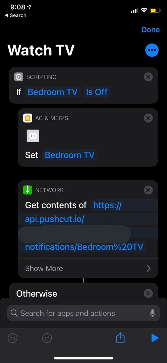 acdyee's tweet photo. If you’re a fan of iOS shortcuts, check out @pushcut_app 🤩 https://t.co/jU1FQkBYwX