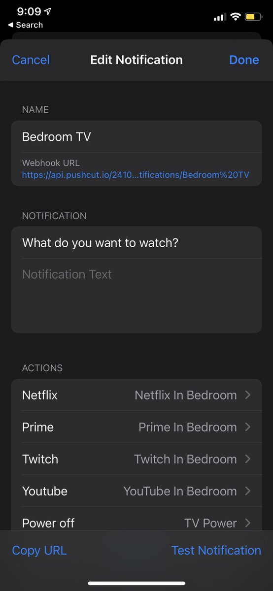 acdyee's tweet photo. If you’re a fan of iOS shortcuts, check out @pushcut_app 🤩 https://t.co/jU1FQkBYwX