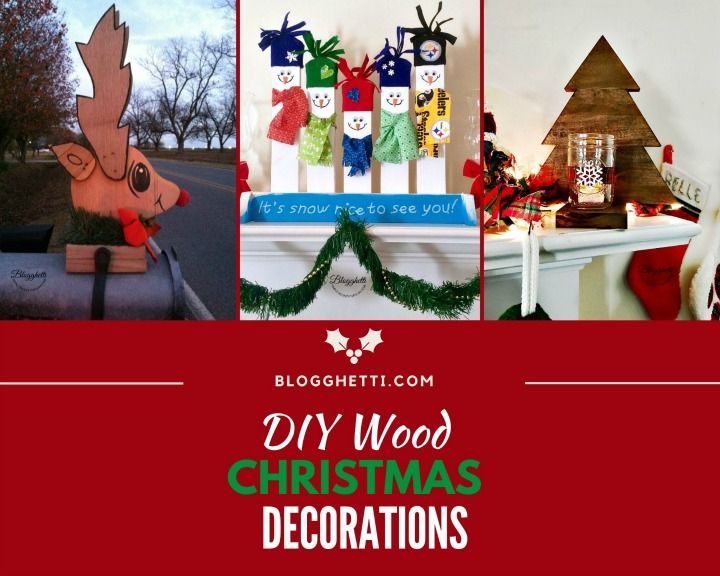 Blogghetti's tweet photo. We've decorated our home inside and out with DIY Wood Christmas Decorations. These handmade holiday projects doubled as gifts, too. #DIY #Christmas #wood #festivechristmas #deocrations #woodmaking #crafts https://t.co/lpY0joVWiM https://t.co/hPqFHz7gTc