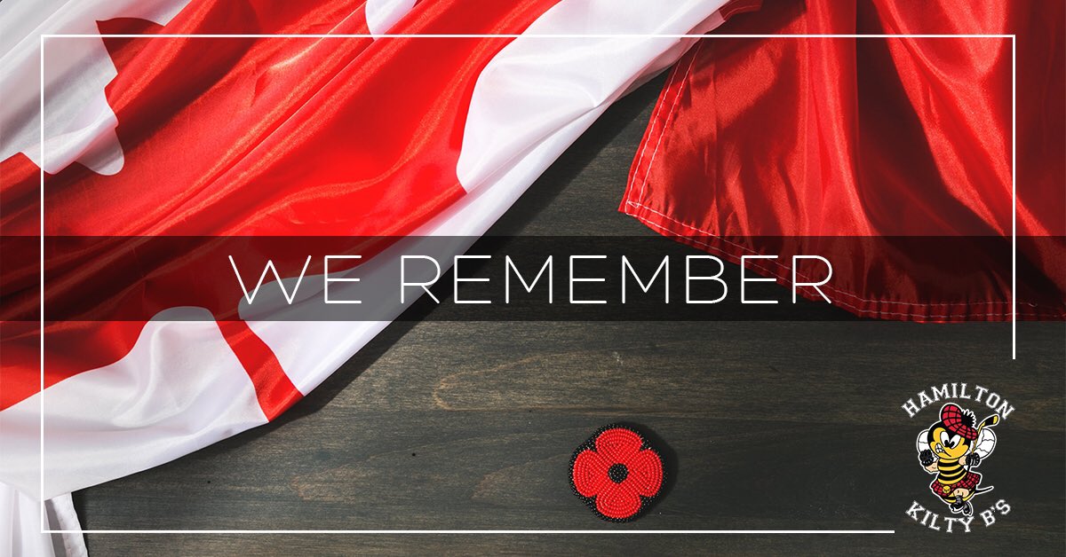HamiltonJrSteel's tweet photo. Remembrance Day, we honour the brave men and women who gave everything for our country. Let us take a moment of silence to remember their service and sacrifice. #LestWeForget  #remembranceday https://t.co/CI7u78vVZh