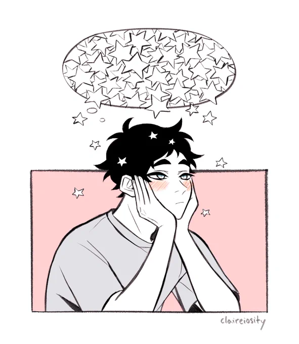 only akaashi, who adores the star 