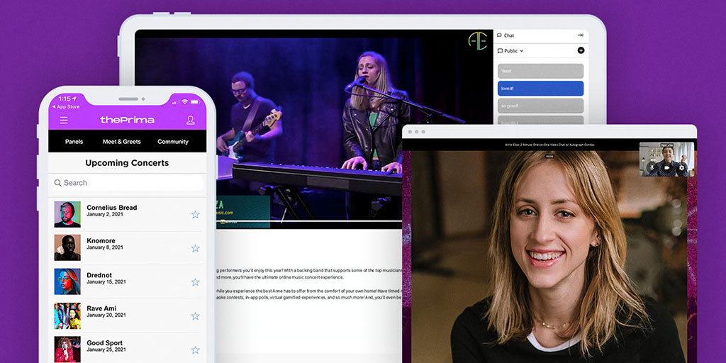 ShowClix's tweet photo. Could your #livestreams be doing more for your viewers and your business? Find out the tools you need to create a full #virtualconcert experience, and make your #livemusic events #VirtuallyLimitless today: https://t.co/ln3AKWLxMM https://t.co/FauWRPH2oN