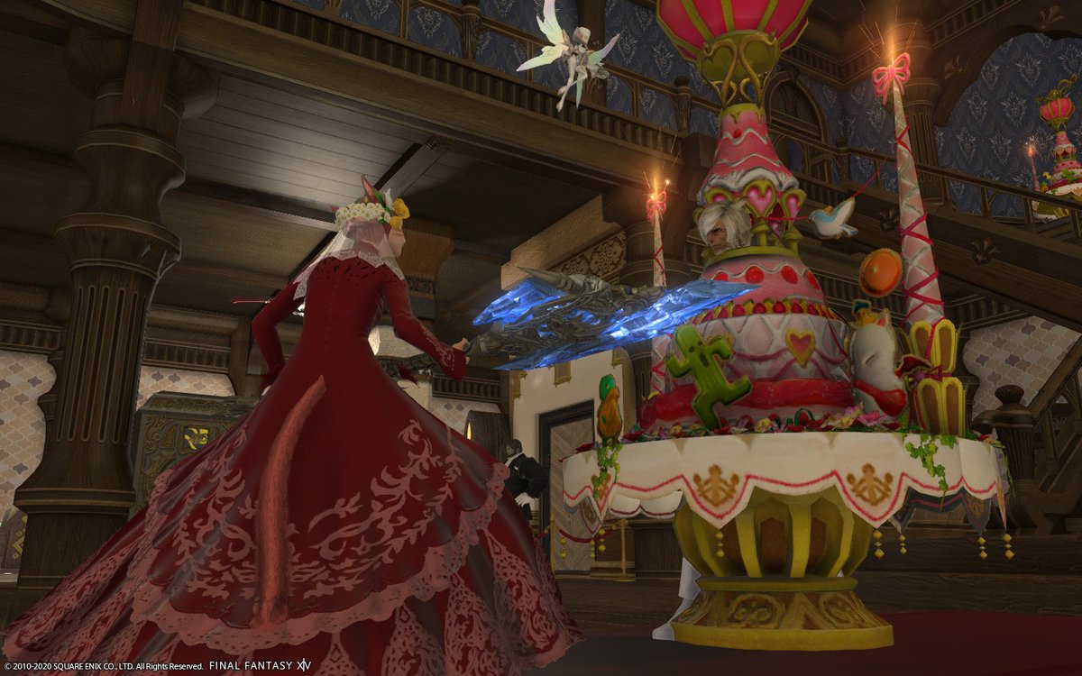 FF14_Laqi's tweet photo. #ffxiv #ff14 #FF14SS #ffxivsnaps #GPOSERS 
Y'Kalakaya Laqi @FF14_Laqi Rock Aine @RockAine1
エタバン2周年 アニバーサリーセレモニー
「ここからは二次会です」 https://t.co/FAp7aK3IOK