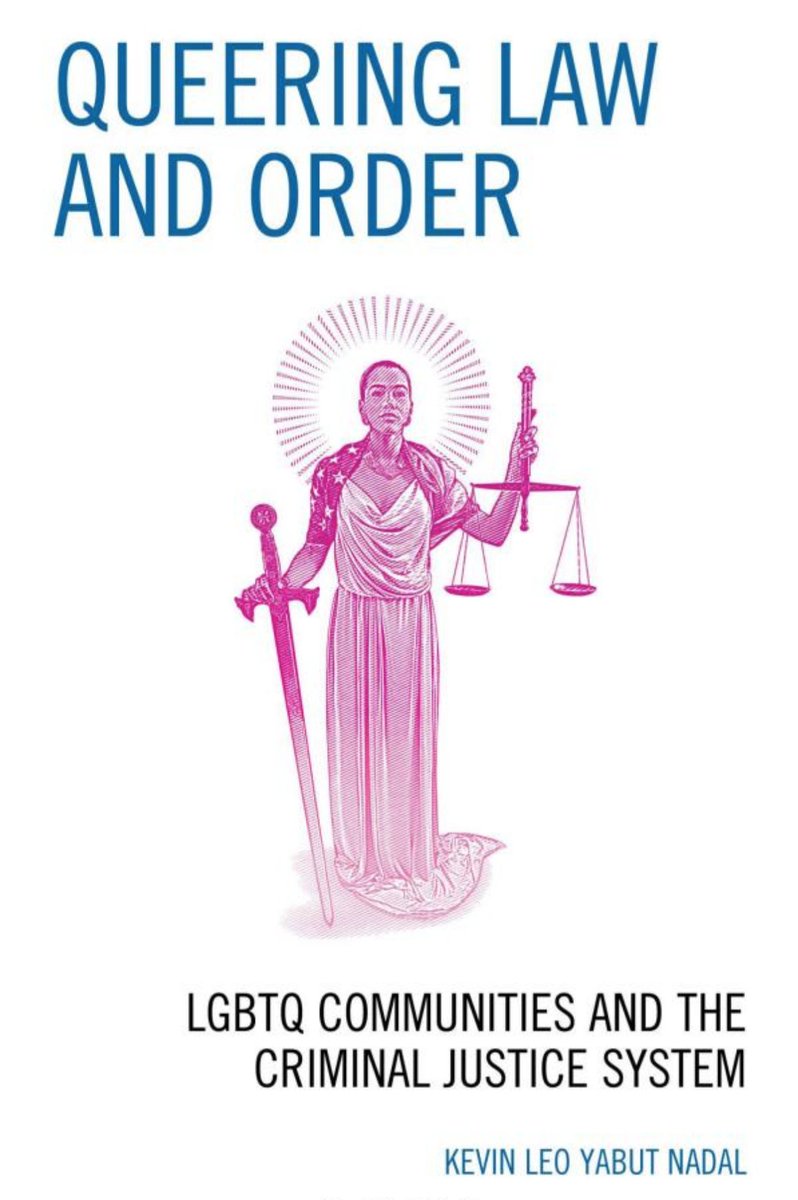 Assessing legal cases, scholarship, and popular media through an intersectional and queer studies lens, QUEERING LAW and ORDER (@RLPGBooks) breaks down the state of LGBTQ people in the criminal justice system. @kevinnadal joins @nickpozek on the podcast👇 newbooksnetwork.com/queering-law-a…