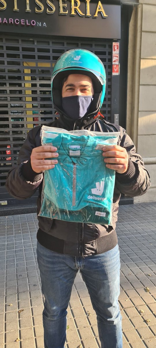 DeRepartidores's tweet photo. @AutonomaRiders @Deliveroo_ES @asoriders Asociaciones unidas Pro Autonomos , @AutonomaRiders , @DeRepartidores 🙌🤙👍💪😎💫💯 https://t.co/dUD8CJmDKu
