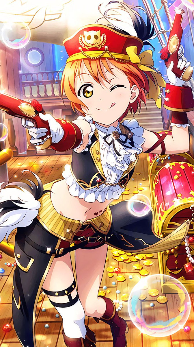 ラブライブ #へそ ＃星空凛 ラブライブ、凛ちゃんのへそ出し衣装