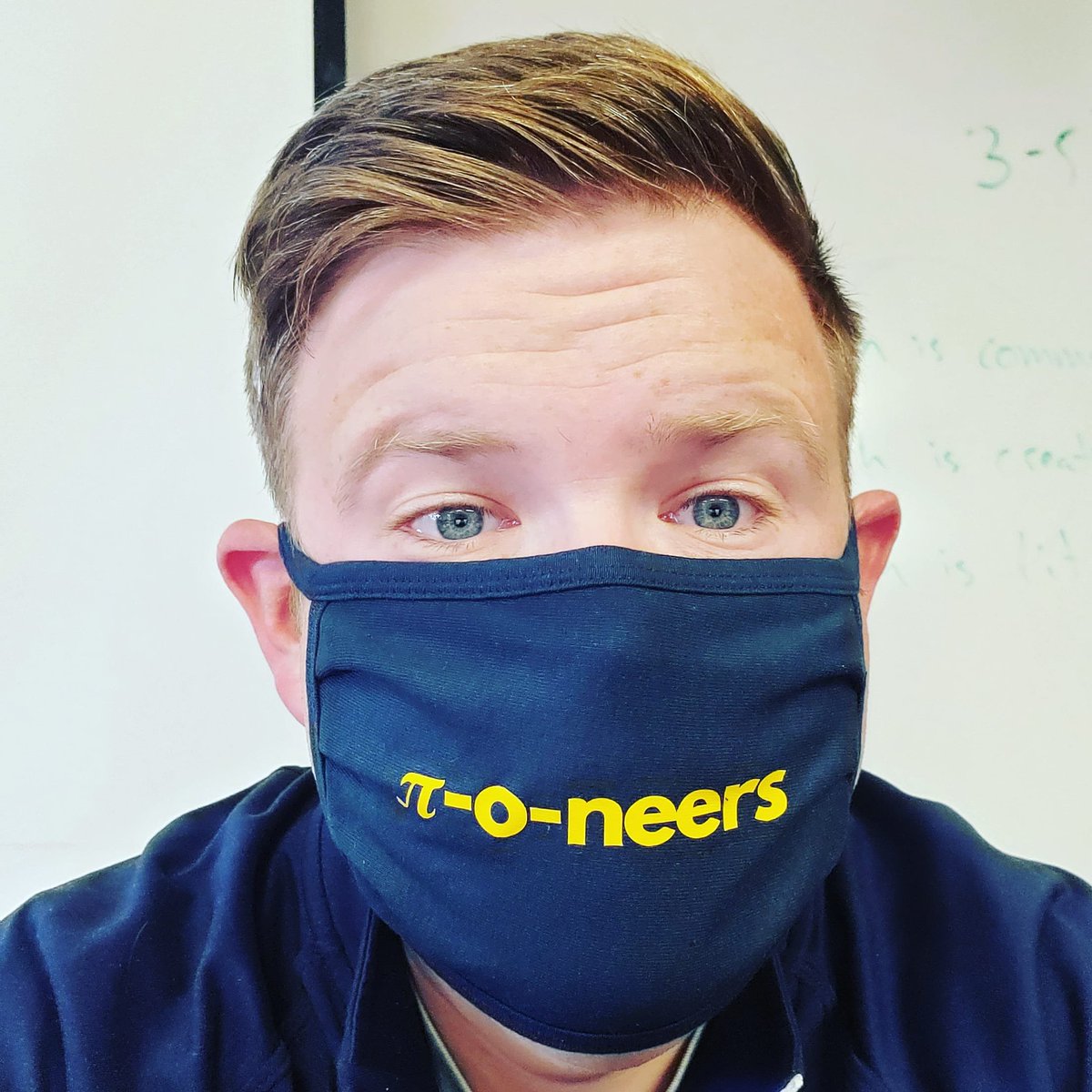 mrmacmathsci's tweet photo. We have built an amazing team of Math Educators at the MS and I wanted to thank them for all the hard work they put in for our department and students. Look for the MS math team to rock their new masks #pi-o-neers #msmath #mathiscommunication #mathiscreative #mathiseverywhere https://t.co/TxzScFvKhD