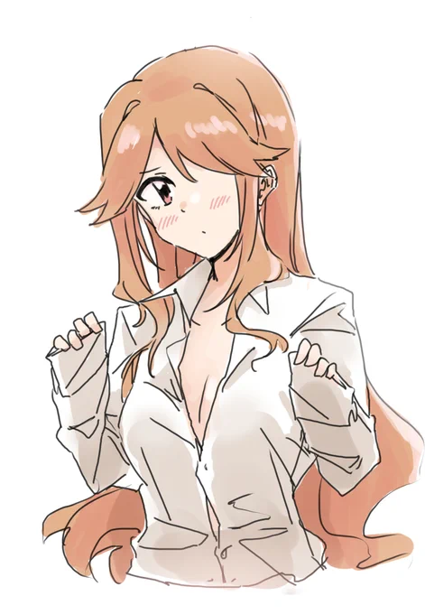 朋花髪下ろしたら可愛いのでは? 