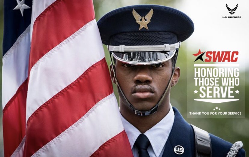 Happy Veterans Day from the SWAC! <a href="/USAFRecruiting/">Air Force Recruiting</a> #AimHigh #BuildingChampionsForLife