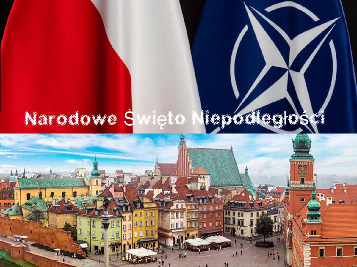 AtlForum's tweet photo. Happy #IndependenceDay | #NarodoweŚwiętoNiepodległości to all our amazing Polish 🇵🇱 friends! 

⁉️ #DYK that since 2004 Poland has been hosting the Joint NATO Force Training Centre (#JFTC), which plays a pivotal role within the NATO training community.
#WeAreNATO #StrongerTogether https://t.co/cf2otO3DZS