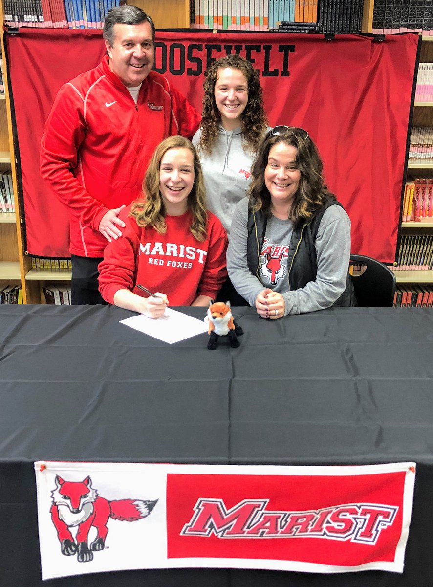 rriderathletics's tweet photo. Congratulations to Rough Rider Senior Jillian Hanna as she has signed her letter of intent to attend Marist College in the fall and play volleyball for the Red Fox. RIDER PRIDE!! 🏐 @KentSchools @RecordPub https://t.co/bqBLfEPjMi