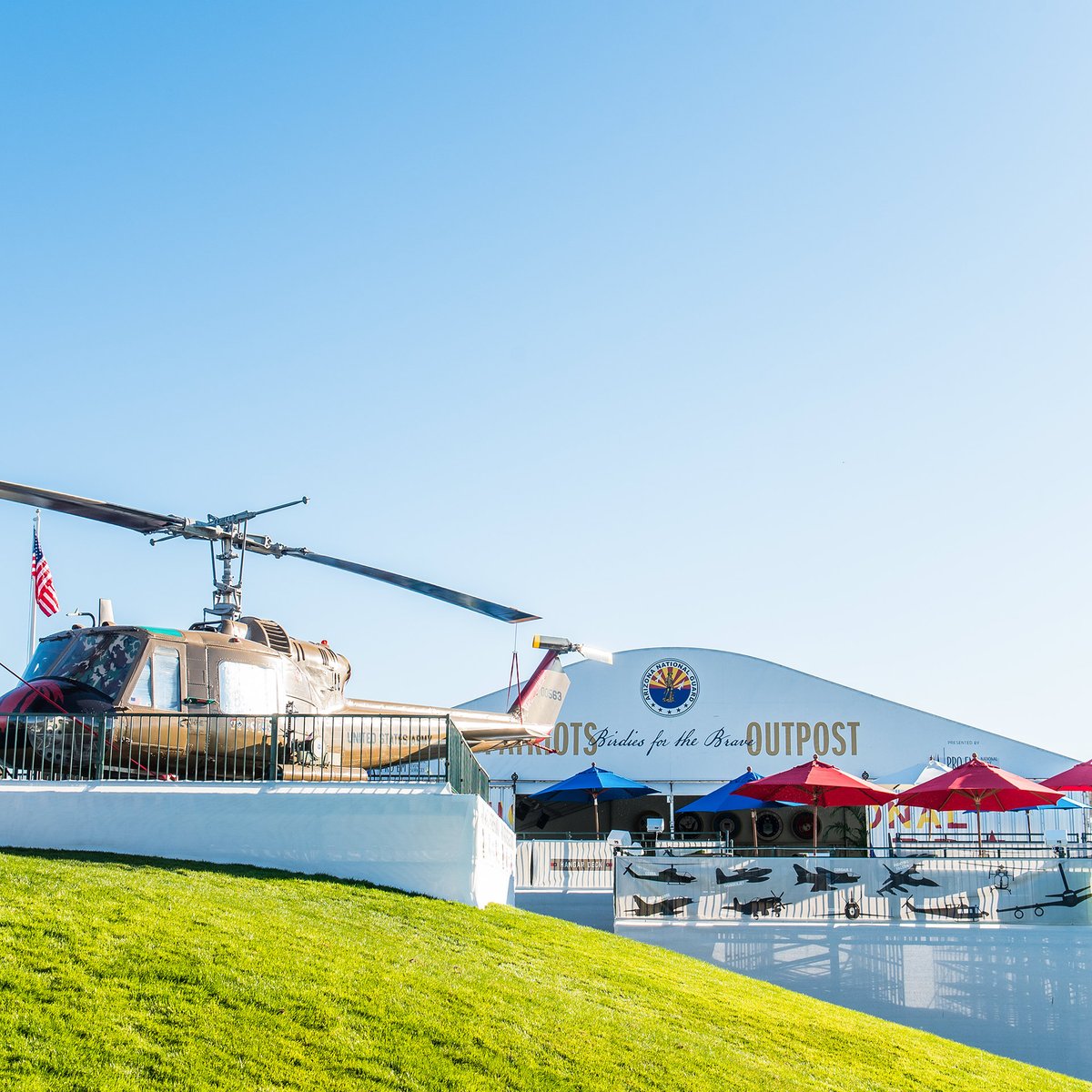 WMPhoenixOpen's tweet photo. You truly are the heartbeat of America. This country thrives from your tireless service and selfless dedication, thank you is never enough. Happy #VeteransDay to all Retired, Reserve and Active Military! #RESPECT

@USArmy @USNavy @usairforce @USCG @USMC https://t.co/j9m7OaEZHN