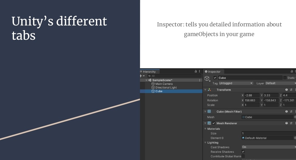 AubGdec's tweet photo. And that's a wrap! The @unity3d workshop in collaboration with ex-president of the club @ashtaf130  which explained how to make a game using unity and a bit on what entails game-developement was a success!!
#unity2d #gamedevelopment #gamedevs #workshop https://t.co/7B4YMtFVs4