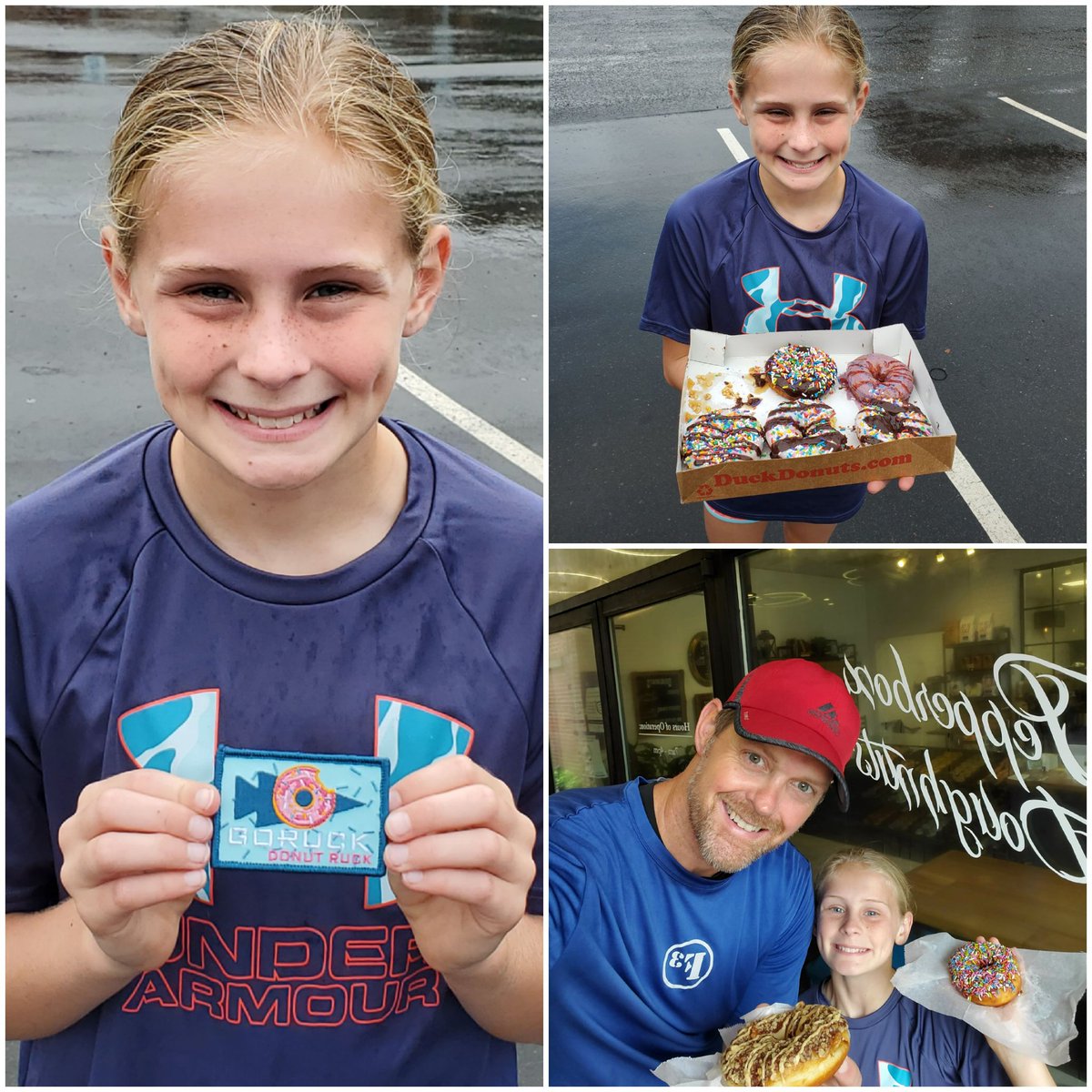 Knocked out the long delayed Donut Ruck with Hailey on Veterans Day.  Thanks to all those who serve and have served so that we can enjoy things like this.<a href="/F3_Wegmans/">Adam Witbeck</a>
<a href="/GORUCK/">GORUCK</a>