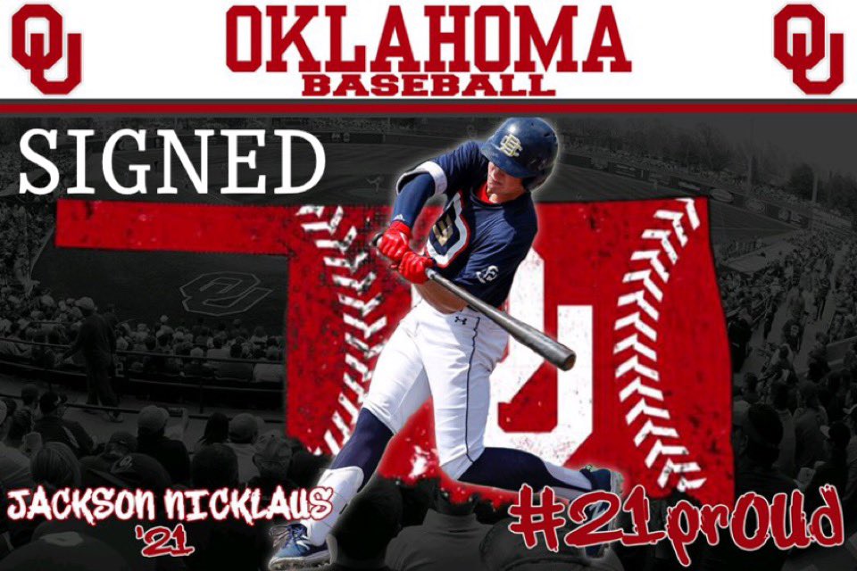 Officially a Sooner! Thank you to everyone who has helped me throughout this journey #21PrOUd <a href="/OU_Baseball/">Oklahoma Baseball</a>  <a href="/CoachJohnsonOU/">Skip Johnson</a> <a href="/CoachVanHook/">Clay Van Hook</a> <a href="/covercash5/">Clay Overcash</a> <a href="/BCbaseballtoday/">Building Champions</a>