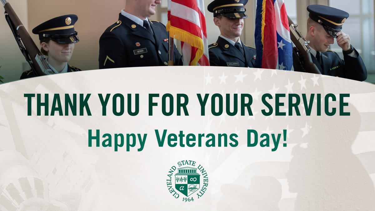 We thank all military, and our CSU veterans, who served our country with bravery and dignity. #VeteransDay #VikingVets