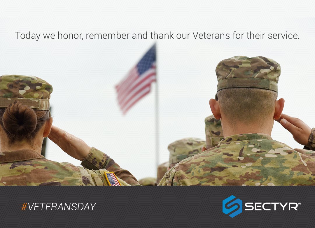 sectyr's tweet photo. Today we honor, remember, and thank our Veterans for their service.

#veteransday #sectyr @sectyr https://t.co/Zp9aEx6e8z