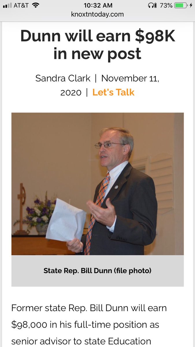Dr_Rountree's tweet photo. We can’t give teachers a raise, but we can pay someone who has 0 credentials/experience to be an advisor to the Dept of Ed. 🤯

There’s not enough words to describe this #mamaphd’s disgust. @TheTNHoller @TNEdReport 

h/t @knoxtntoday for this scoop. https://t.co/6IGTZ0pQg1