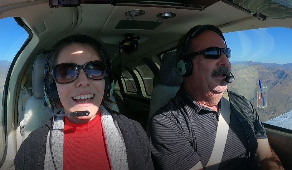 SafetyChip's tweet image. Here's some Behind the Scenes from filming yesterday when we let our film gal Sammy take controls and fly a plane for the first time. Her reaction was priceless!

youtube.com/watch?v=4mmd6M…

#flying #SafetyChip #AZ #Aviation #learntofly