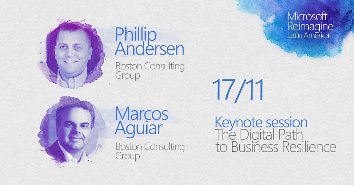 MicrosoftLatam's tweet image. Los mejores especialistas del mercado en un evento exclusivo para reimaginar tu negocio. Del marketing a personal, operaciones, ciberseguridad y finanzas. Inspírate y lidera la transformación. #MSReimagine Latin America. Reserva tu lugar. msft.it/6013p8gTX