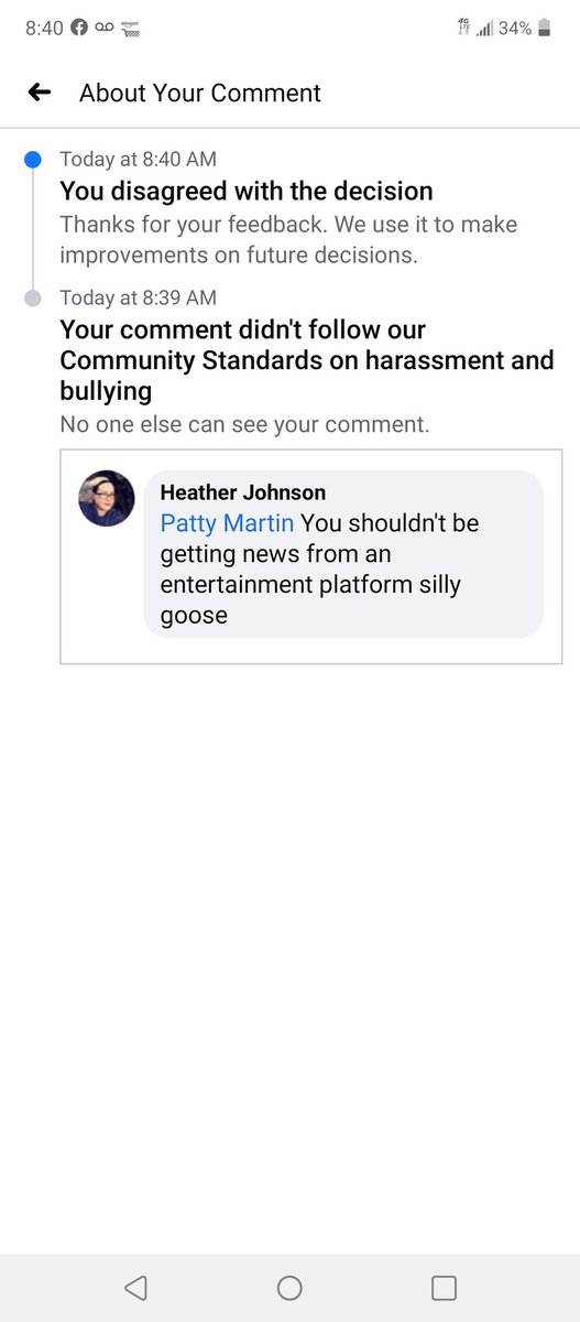 JustHeather719's tweet photo. @Facebook I need to be reactivated...this is horrible...your company is a JOKE. https://t.co/jD66z5VVGb